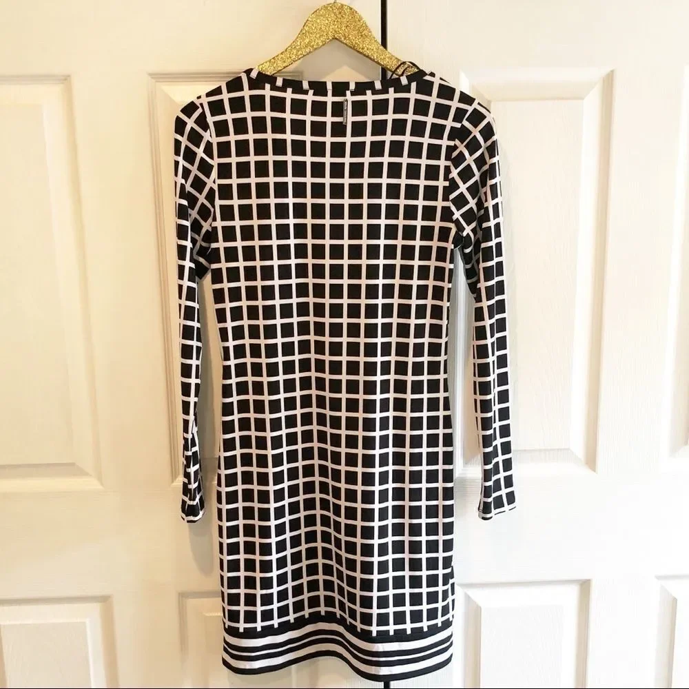 Michael Michael Kors Windowpane 3/4 Dress - Picture 6 of 7